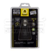 Antivol moto bloque disque DK-14 Black SRA & ART - Auvray