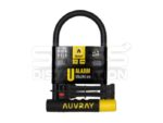 Antivol vélo U Auvray Alarme 90x210 mm Ø 14 mm à clé Avec alarme sonore - Auvray