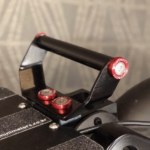 Poignée courbée arrière