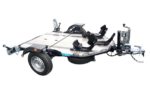 Remorque Cochet porte motos DUO - abaissante & pliable