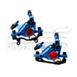 Etriers de frein X-Tech semi hydraulique -bleu