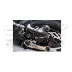 Etrier avec durite de frein Logan double piston