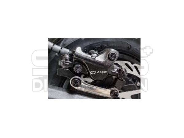 Etrier avec durite de frein Logan double piston Etrier avec durite de frein Logan double piston
