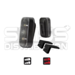 Paire de feux avant et arrière pour skateboard Elwing