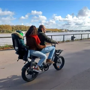 Vélo électrique Elwing Yuvy compact cargo - Vert