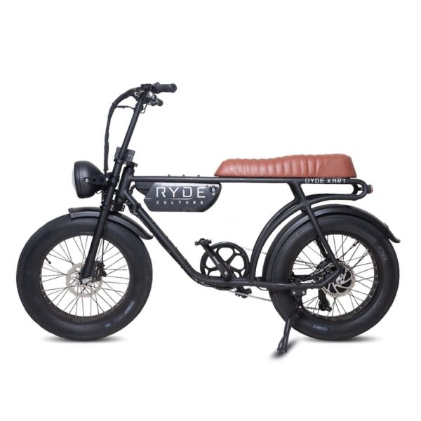 E-Fatbike Ryde Culture Bike 36V 14AH - Brown Vintage