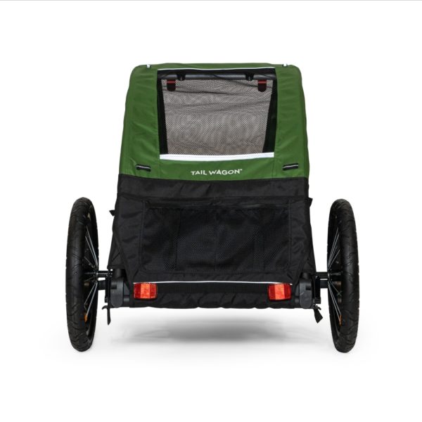 Remorque pour chien 16" Burley Tail-Wagon - vert 2023 – Image 6