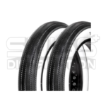 Pneu Fat Bike 20x4.00 Zigzag 26TPI white - Veetire