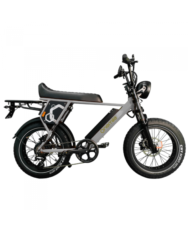 Cyclomoteur électrique Speedbike Onemile Scrambler S - gris
