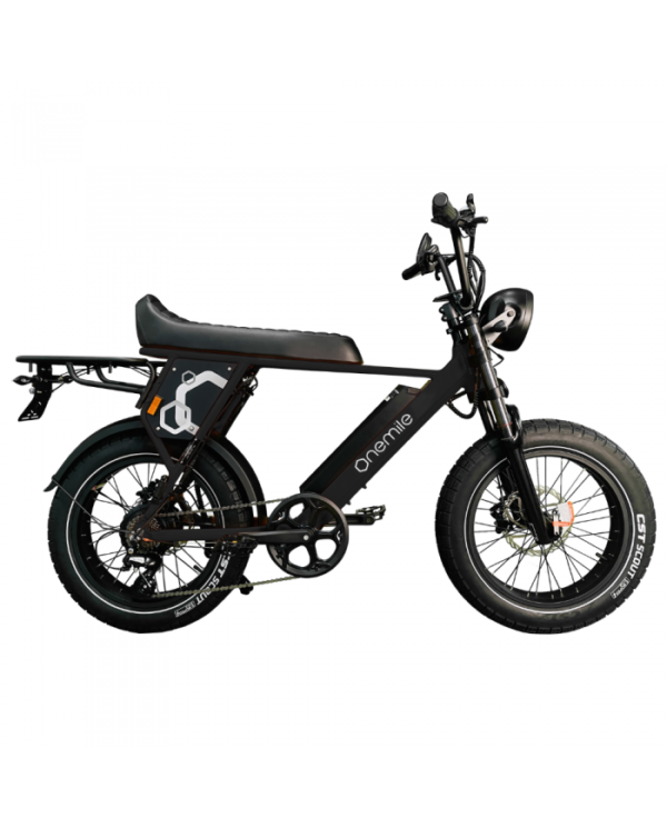 Cyclomoteur électrique Speedbike Onemile Scrambler S - noir