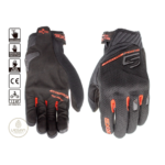 Gants Five RS3 Evo Airflow - black/red XS/07