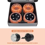 Jeu de gommes tout-terrain Cloudwheel Donut Ø120mm pour double moteurs V2 skateboard Elwing