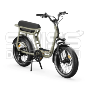 Vélo électrique Elwing Yuvy V2 compact cargo - Kaki
