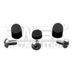 Bouchons garde boue noir + 3 vis inox Xiaomi M365