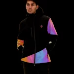 Veste réfléchissante et imperméable Urban Circus Rainbow