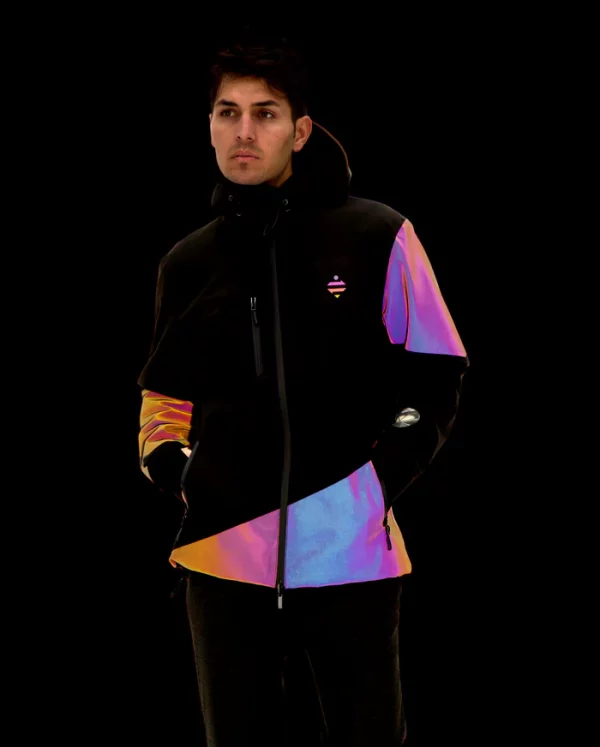 Veste réfléchissante et imperméable Urban Circus Rainbow