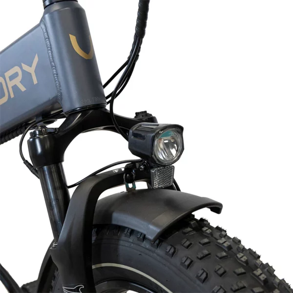 FATBIKE VIKETORY LITHOR GRIS Phare