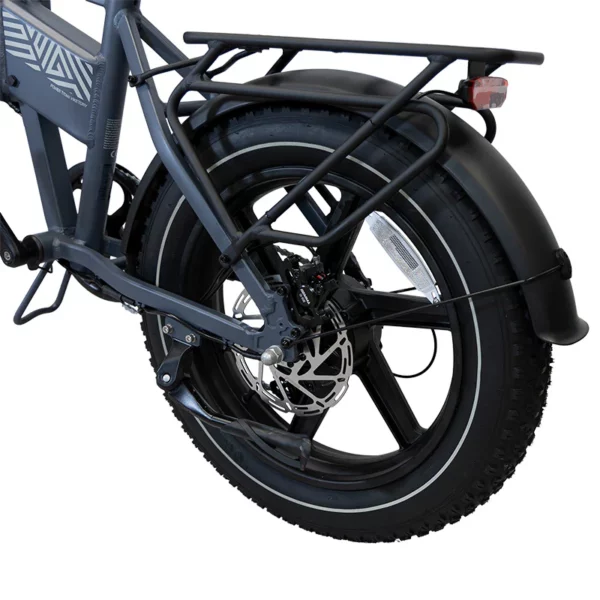 FATBIKE VIKETORY LITHOR GRIS Roue arriere