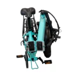 FATBIKE VIKETORY LITHOR Turquoise plié